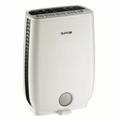 SUPRA DESHUMIDIFICATEUR - Déshumidificateur Basses Températures - Jusqu'à 8l/ - Blanc