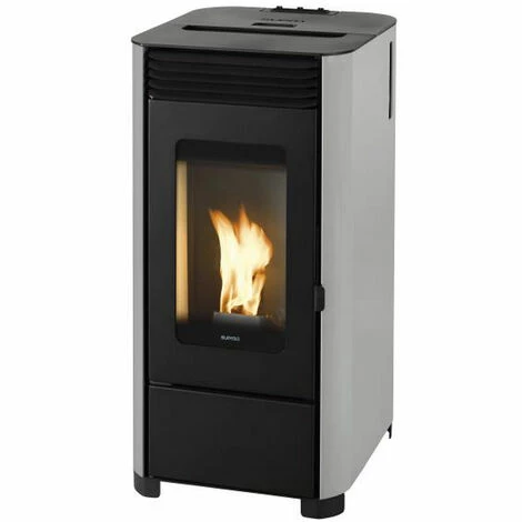 Poêle à Granulés De Bois 7.5kw Gris - Supra - Leongris - Noir 1 Poêle à Granulés De Bois 7.5kw Gris - Supra - Leongris - Noir