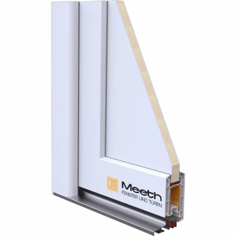 MEETH Portes D'entrée Exklusiv Modèle 32, Intérieur: Golden Oak, Extérieur: Golden Oak Largeur: 88cm, Hauteur: 200cm, Sens D'ouverture: Tirant Gauche 2 MEETH Portes D'entrée Exklusiv Modèle 32, Intérieur: Golden Oak, Extérieur: Golden Oak Largeur: 88cm, Hauteur: 200cm, Sens D'ouverture: Tirant Gauche – Image 2