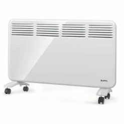 SUPRA Radiateur Mobile à Convection 2000W Ecran Numérique Programmateur - Blanc -Meeth Soldes Boutique 43990589 3