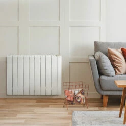 Radiateur à Inertie Fluide Supra GALBEO WI-CONTROL 2000 BLANC - Blanc -Meeth Soldes Boutique 48337799 3