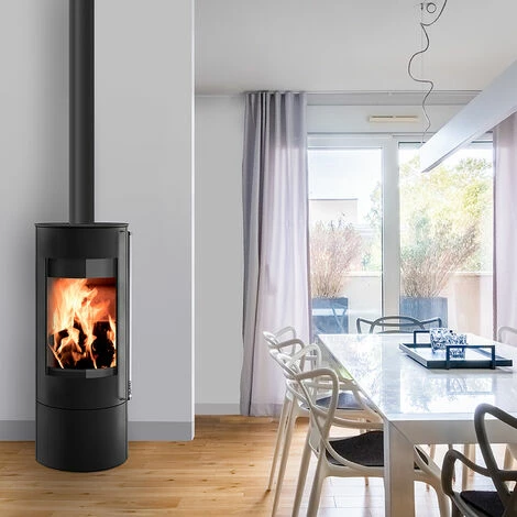 Poêle à Bois étanche Supra Maud - Noir 3 Poêle à Bois étanche Supra Maud - Noir – Image 3