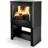 Poêle à Bois 9kw Noir - Supra - Odebucher - Noir