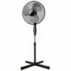 Supra Ventilateur Sur Pied IRIS - 40W - 40cm - 3 Pales - Noir