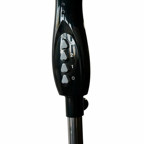 Supra Ventilateur Sur Pied IRIS - 40W - 40cm - 3 Pales - Noir 2 Supra Ventilateur Sur Pied IRIS - 40W - 40cm - 3 Pales - Noir – Image 2