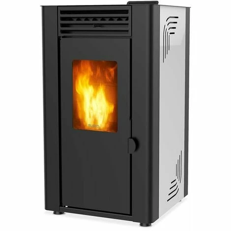 Poêle à Granulés De Bois 8kw Blanc - Supra - Orphee 8 Blanc - Blanc/noir 1 Poêle à Granulés De Bois 8kw Blanc - Supra - Orphee 8 Blanc - Blanc/noir