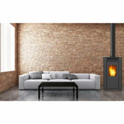 Poêle à Granulés De Bois 11.9kw Blanc - Supra - Orphee 12 Blanc - Blanc/noir -Meeth Soldes Boutique 68204299 4