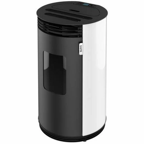 Poêle à Granulés De Bois 8kw Blanc - Supra - ODAYA8BLANC - Blanc/noir 1 Poêle à Granulés De Bois 8kw Blanc - Supra - ODAYA8BLANC - Blanc/noir