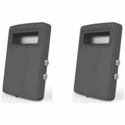 PACK SUPRA 2 Radiateurs Electriques Soufflant Chauffage D'Appoint 2 Allures - Gris