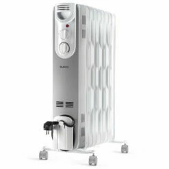 SUPRA Radiateur à Bain D'Huile 2000W Thermostat Mécanique - Blanc